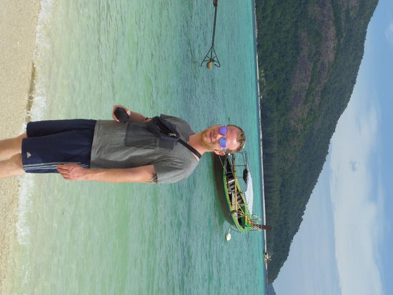 Beim Strandspaziergang ...