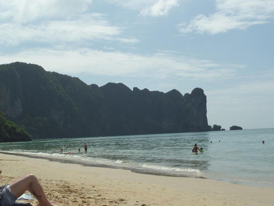 Der Strand, so schauts ja nu nett aus ...