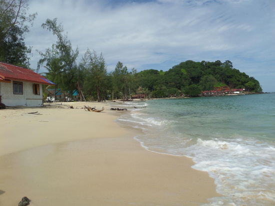 Unser Strand ca. 50 Meter vorm Bungalow *herrlich*