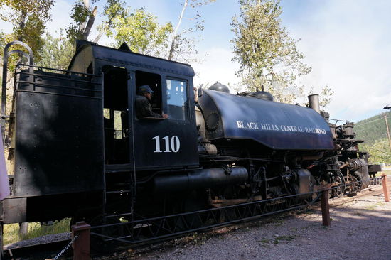 Die Lok in der ganzen Pracht.