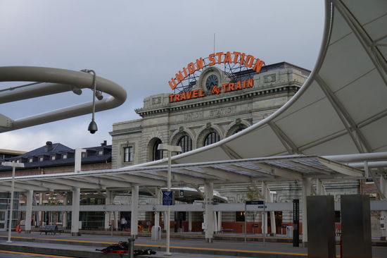Zum Abschluss ein Schnapschuss der alten Union Station von der neuen aus.