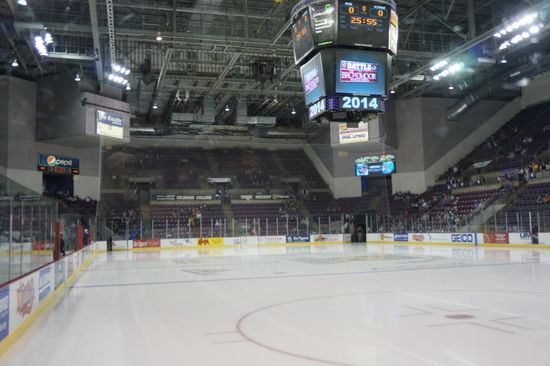 Die Arena von innen.
