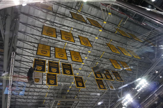 Was da alles unter der Decke hängt, ist schon beeindruckend.