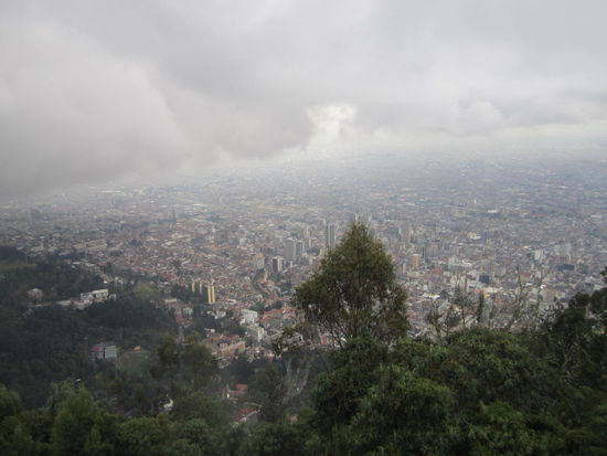 Bogota von oben
