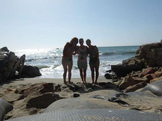 3 Homies am Strand in Colán