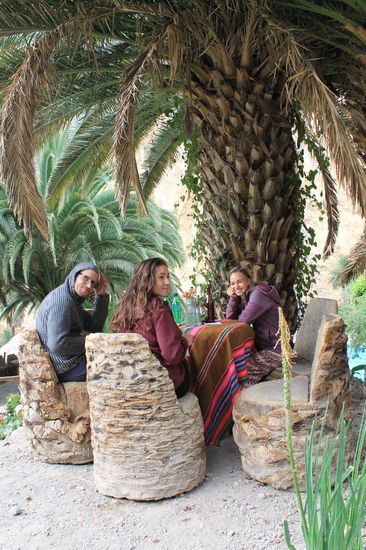 In der Oase am 2. Tag