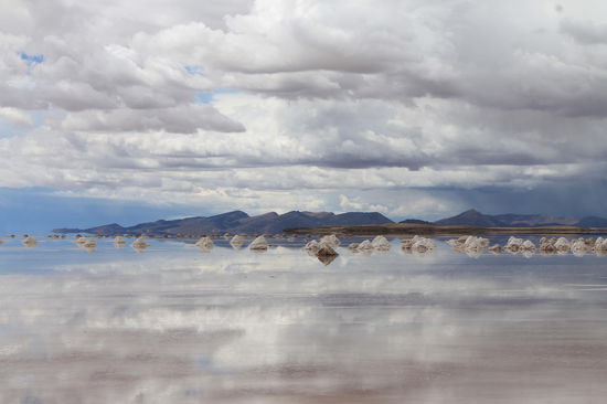 Salzberge zum Salzabbau
