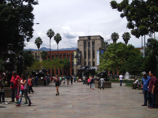 Botero-Park. Jede einzelne Statue ist ca. 2 Millionen $ wert.