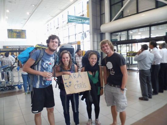 Flughafen in Santiago