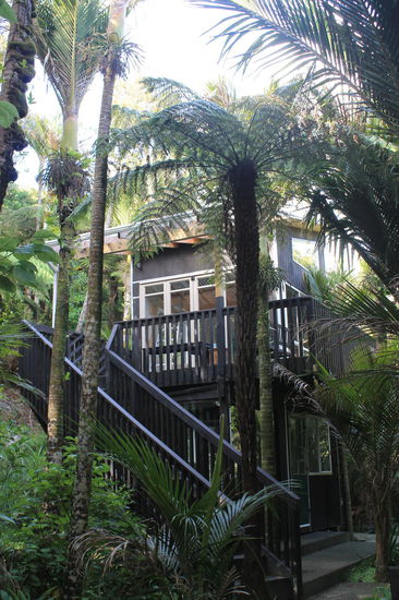 Eines der Haeuser im Busch, die wir immer fuer neue Gaeste putzen muessen