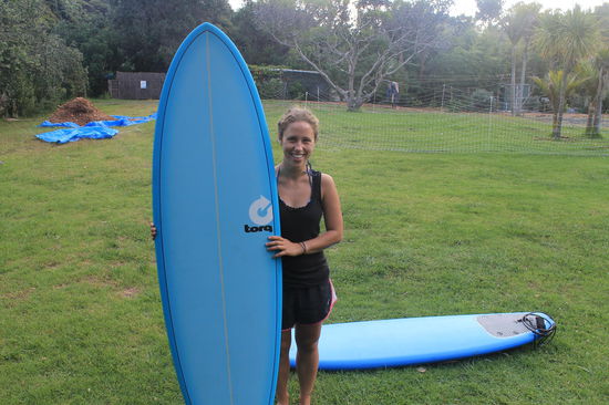 Unsere neuen Surfbretter