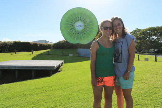 Te Puke - dort werden die ganzen Kiwis angebaut