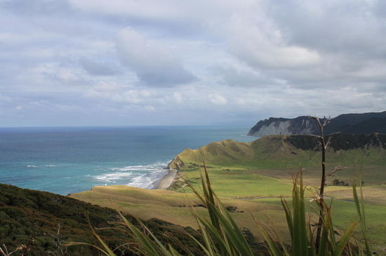Eastcape - Blick vom oestlichsten Leuchtturm der Welt