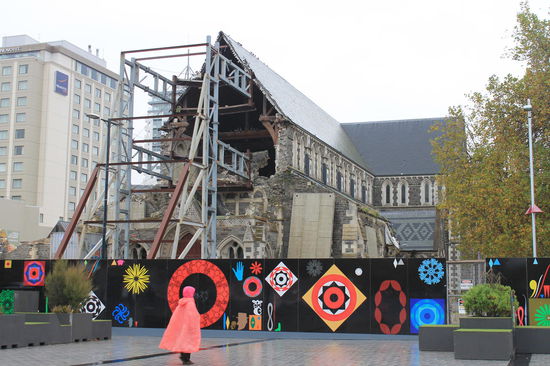 eingestuerzte Kathedrale, Christchurch