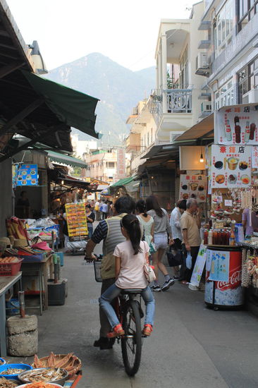 Marktstrasse in Tai O