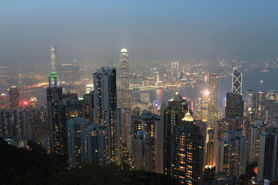Blick von Victoria Peak aus