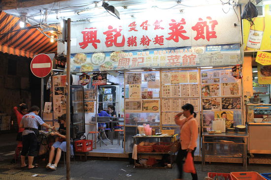 Temple Street Night Market in Kowloon