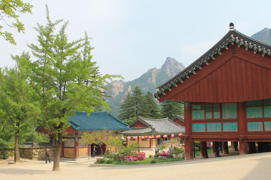 Tempel im Seoraksan Park