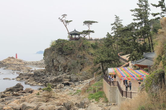 Naksantempel in der Nahe von Yangyang