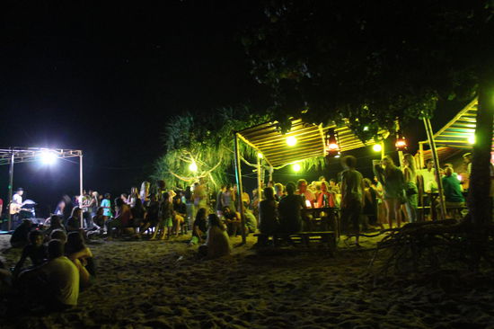 Bar am Strand in Kuta