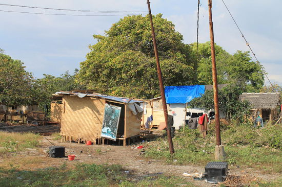 In den Huetten leben viele der Menschen, die auf Gili Air arbeiten