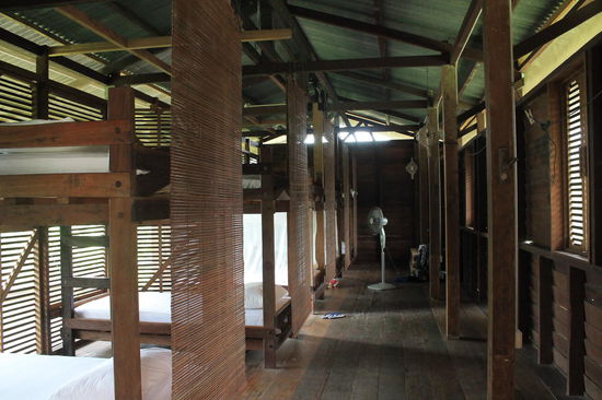 Das Dorm, das wir die ersten Tage ganz allein fuer uns hatten