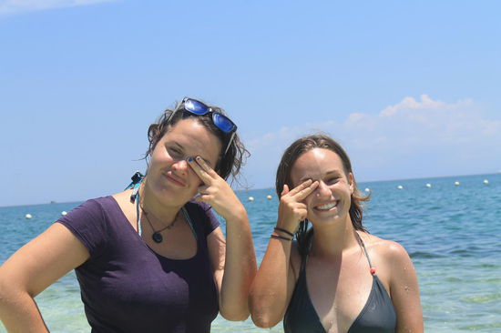 Mit dem zweiten nicht entzuendeten Auge sieht man besser!