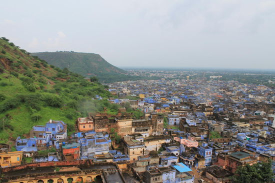 Blick vom Palast auf die Stadt