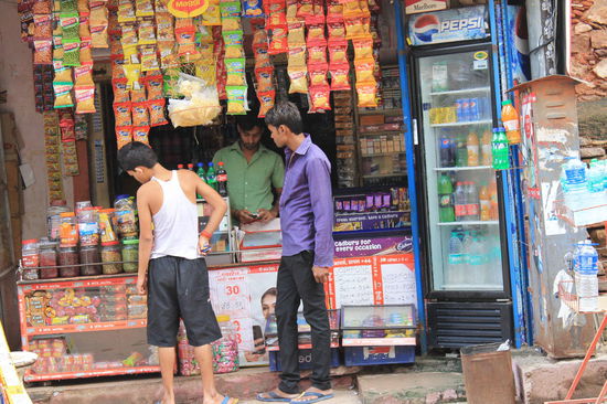 Typischer kleiner Strassenshop