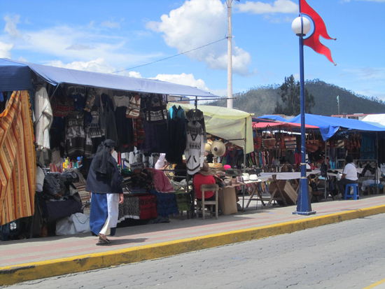 Artesanía-Markt in Otavalo