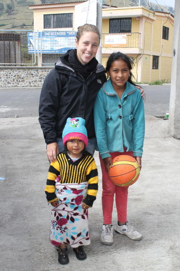 Chris, Achi und ihre Nichte Muki