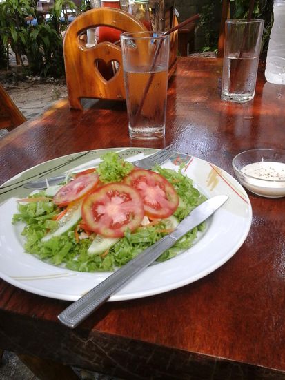 Gemischter Salat mit Jogurtdressing
