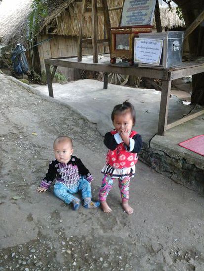 Auf dem Markt: Die zwei sind wirklich niedlich