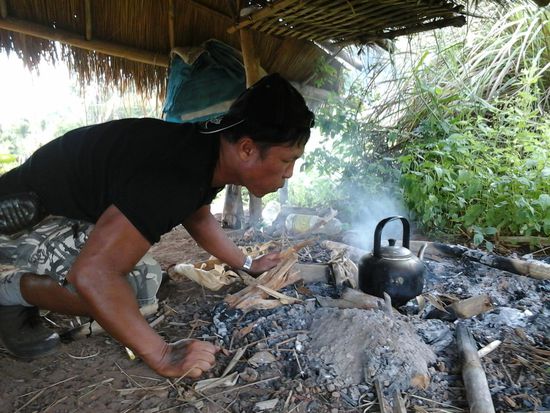 Kaffee im dschungel - hatten wir noch nie!