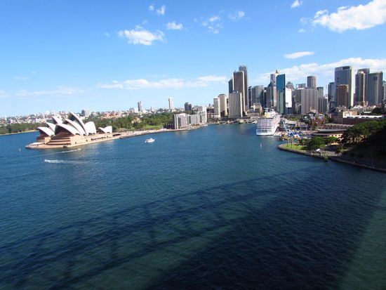 Blick von der Harbour Bridge.