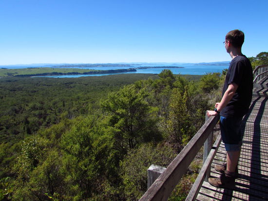 Ein wundervoller Blick in Richtung Südosten zum Pazifik.