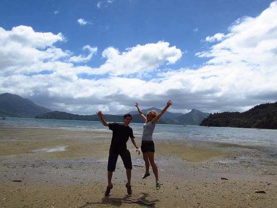 In den Marlborough Sounds.