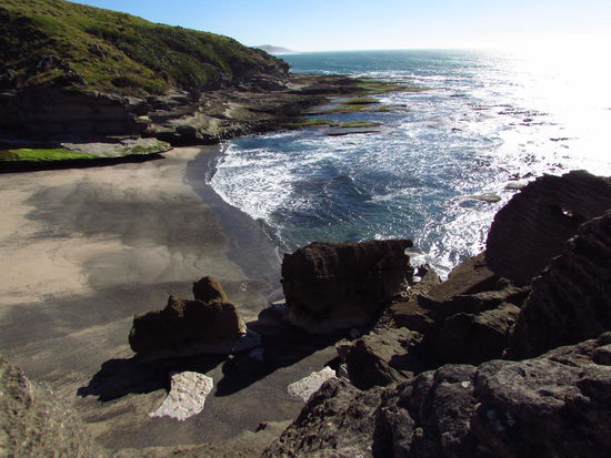 Einer der vielen farmeigenen Strände.