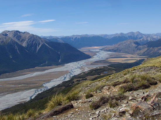 Blick Richtung Westen.