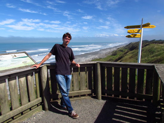 Wir haben die Küste des antarktischen Ozeans erreicht.