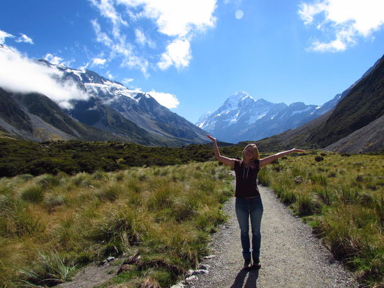 Herrliches Alpenpanorama.
