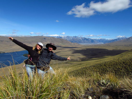 Auf unserer Wanderung zum Mount Guy.