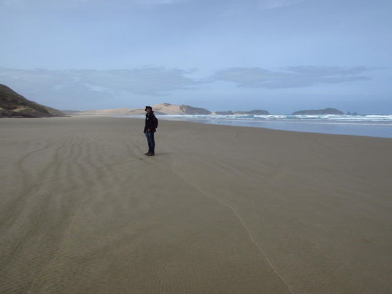 Absolute Einsamkeit am Ende der Welt.