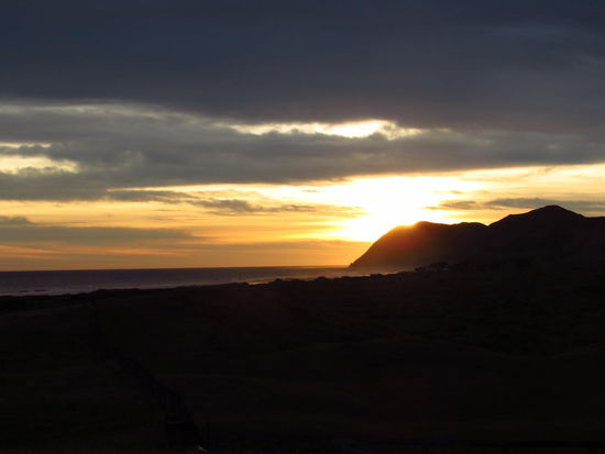 Als eine der Ersten überhaupt begrüßen wir den 12.12.2014 am East Cape.