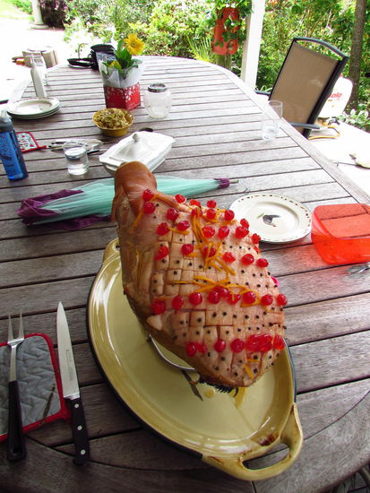 Unser Weihnachstschinken zum Boxing Day.