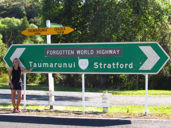 Der Name des State Highway 43 ist tatsächlich Programm. 