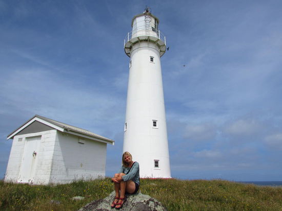 Am Cape Egmont Lighthouse.