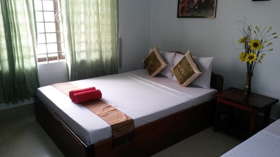 Das versprach erholsame Nächte: Zweibettzimmer im Tropical Breeze Guesthouse