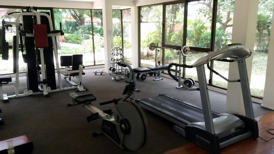 Positiver Langzeiteffekt des Fitness-Resorts: Auch hier hielt ich mich fit.