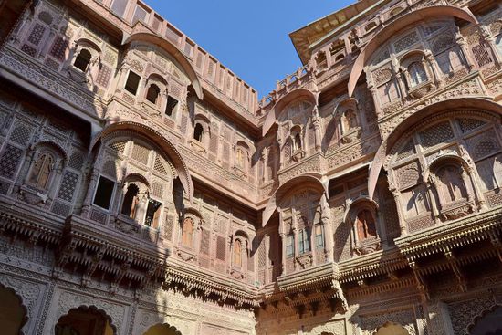 Im Innen Bereich des Forts